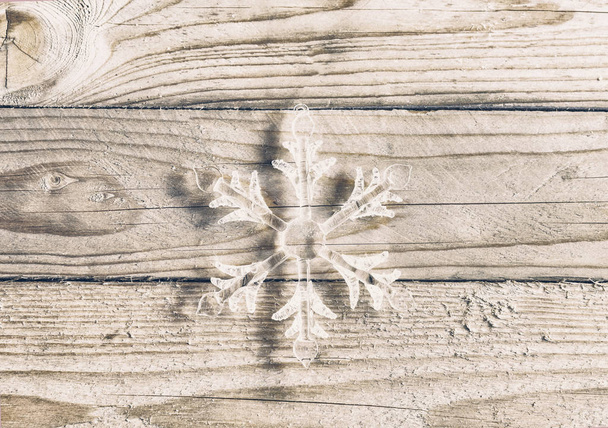 Snowflake christmas ornament - Foto, Imagem