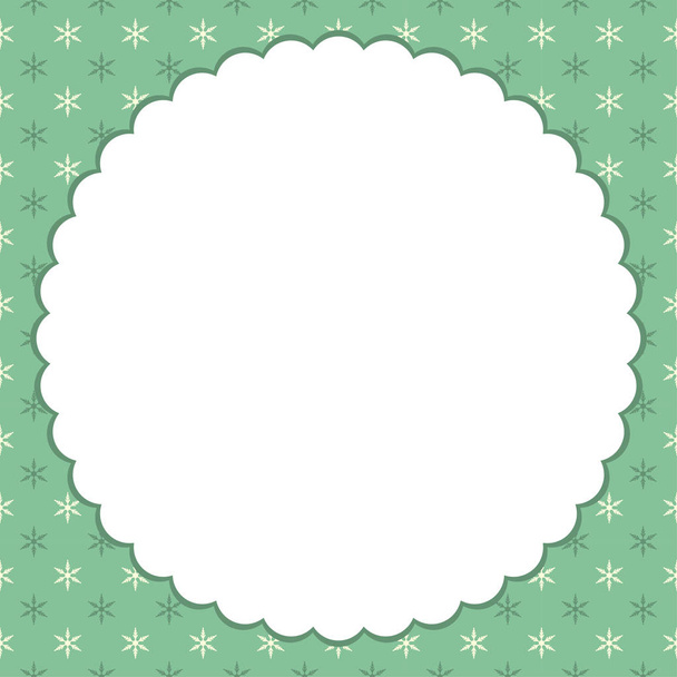 abstract Christmas background with snowflakes - Vecteur, image