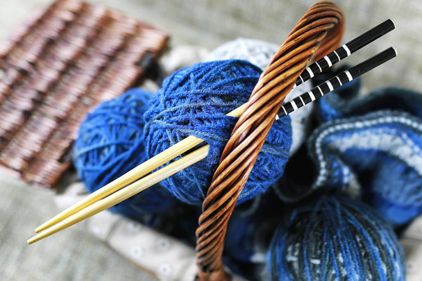 tricot boule de laine passe-temps
 - Photo, image