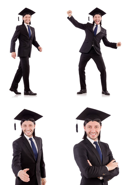 Бизнесмен готов к получению высшего MBA - Фото, изображение