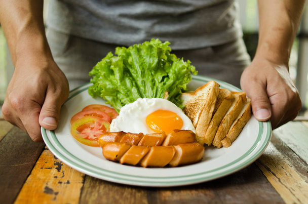 İngiliz kahvaltısı (yiyecek ve içecek ) - Fotoğraf, Görsel