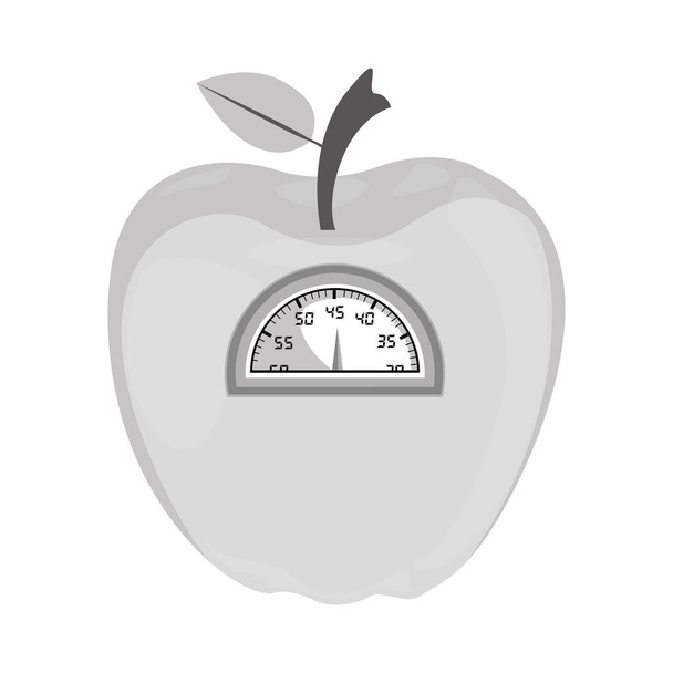weight scale icon image - Vector, Image