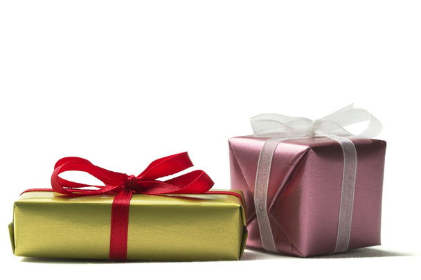 Two little present boxes - Фото, изображение