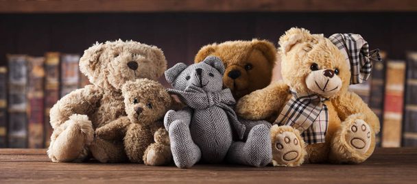 şirin oyuncak ayılar  - Fotoğraf, Görsel