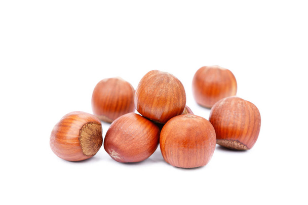 Lískové ořechy skupina izolovaných - Fotografie, Obrázek