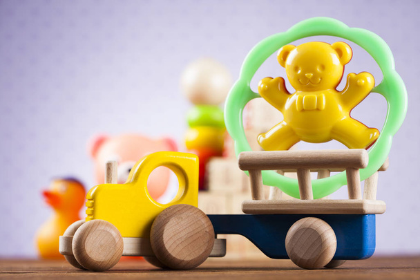 Wooden Toys collection  - Photo, Image