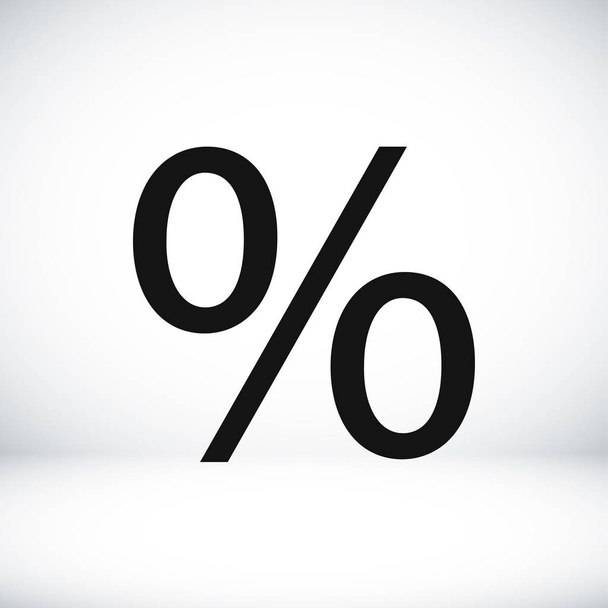 percent sign icon - Vector, afbeelding