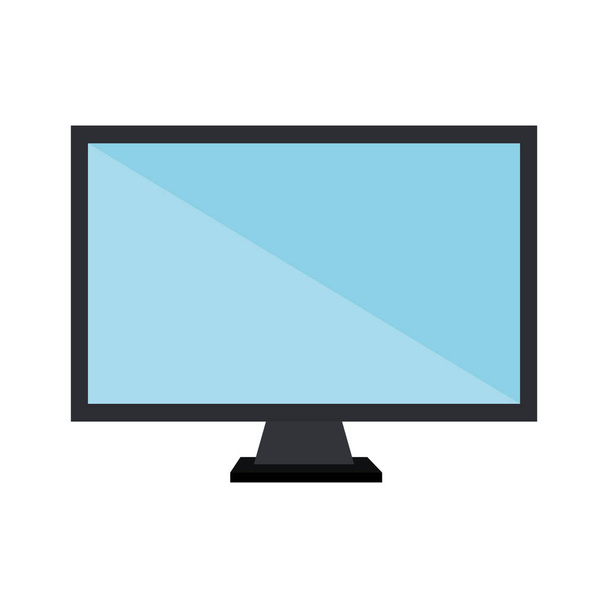 monitor ordenador de escritorio icono
 - Vector, imagen
