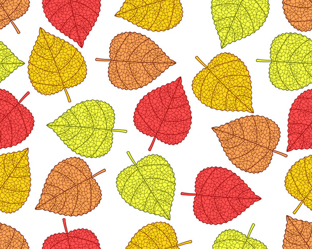 Plant leaves pattern - Vetor, Imagem