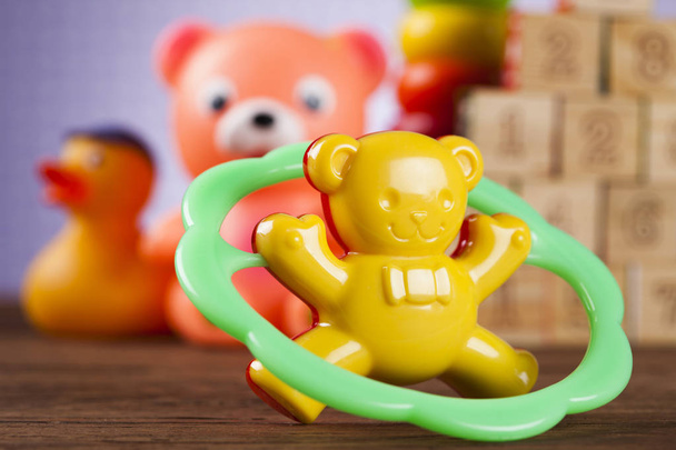 Bebek dünya oyuncak koleksiyonu - Fotoğraf, Görsel