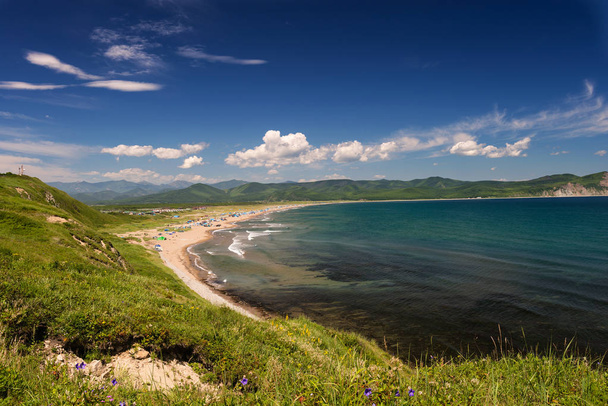 The bay is called Mirrored Russia Primorsky Krai. - Foto, Imagen
