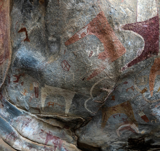 Pinturas de cavernas e petroglifos Laas Geel, Hargeisa, Somália
 - Foto, Imagem