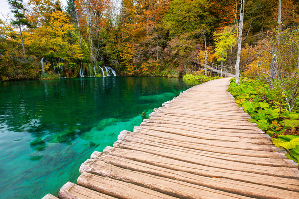Şelaleler Plitvice Milli Parkı - Fotoğraf, Görsel