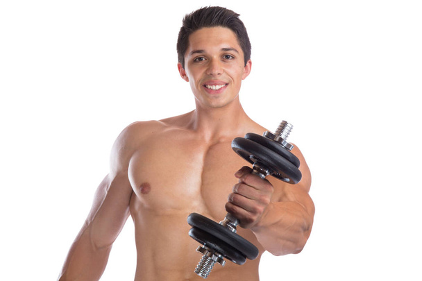 Bodybuilder Bodybuilding Muskeln Bodybuilder Aufbau starker Muskeln - Foto, Bild