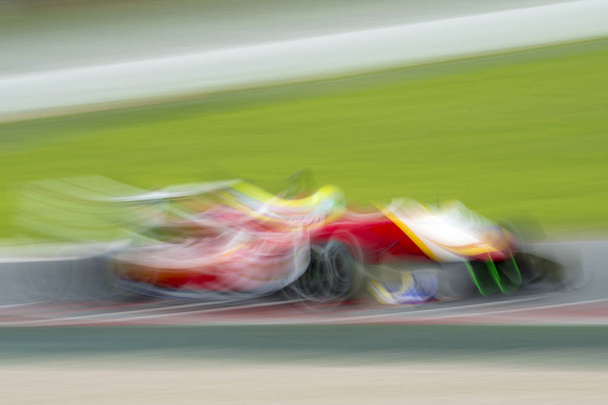 Jármű sebesség-homályos racing - Fotó, kép