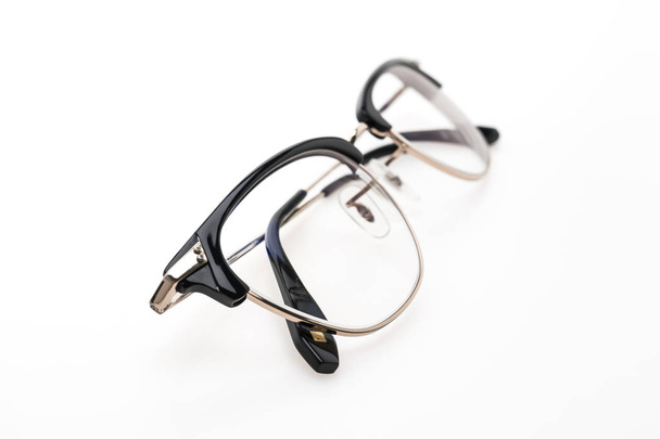 Nošení brýlí na bílém   - Fotografie, Obrázek
