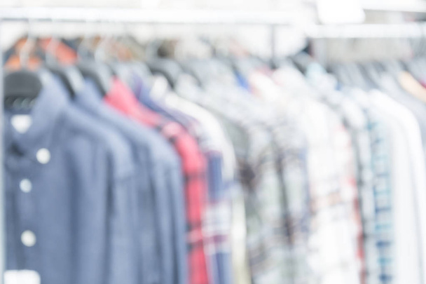 Blurred clothing department - Фото, изображение