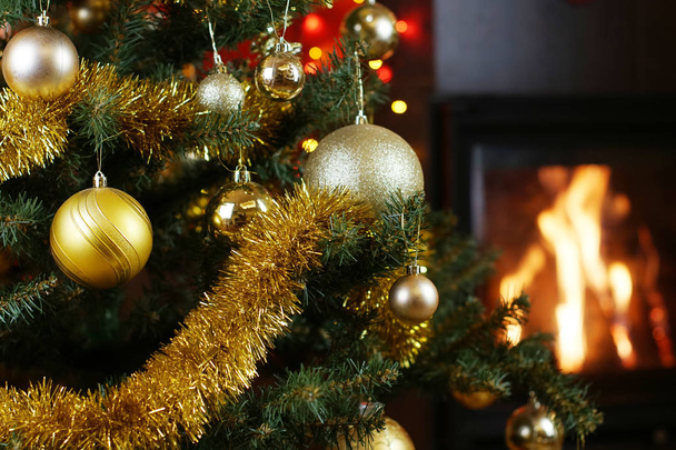 Christmas tree and gift boxes - Photo, Image
