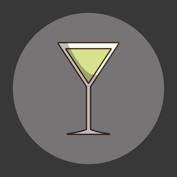 Coktail bar drink - Vektor, kép