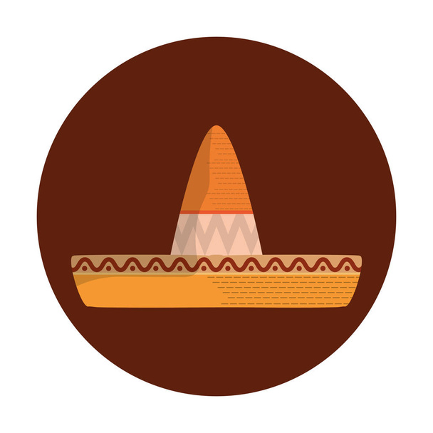 mexický klobouk latino - Vektor, obrázek