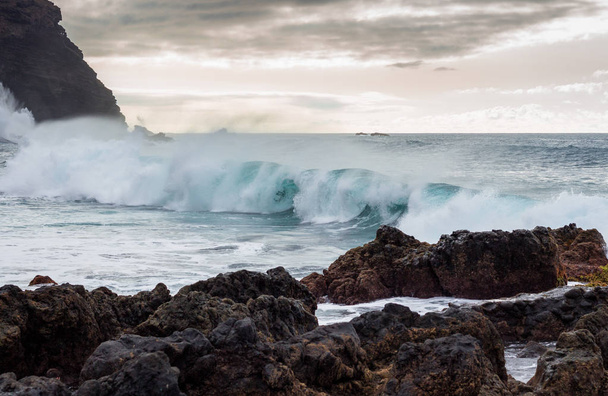 Vulkanküste auf Teneriffa - Foto, Bild
