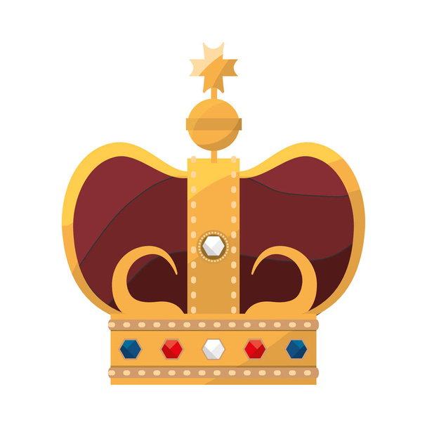royal king crown - Vector, Image