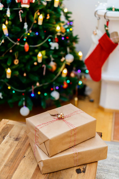 Christmas gifts and presents - Valokuva, kuva