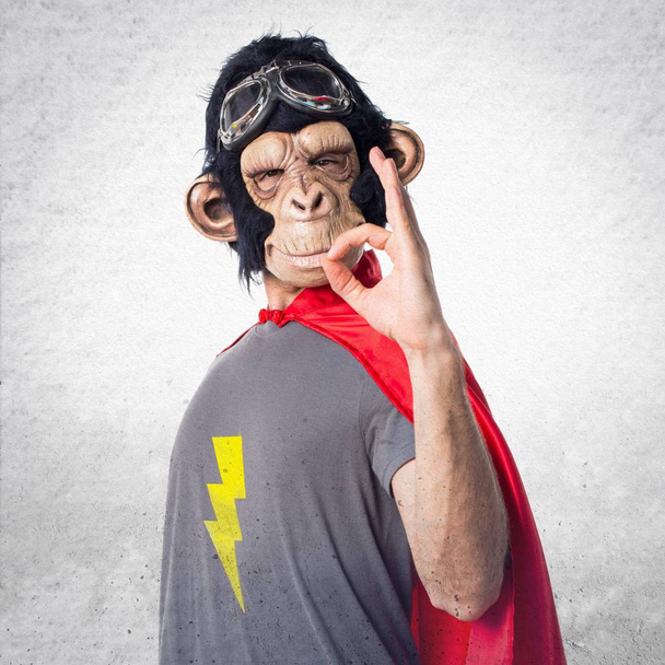 Superhrdina opičí muž, takže Ok znamení - Fotografie, Obrázek