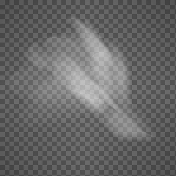 Elszigetelt füst-ra átlátszó háttér - vektor-illusztráció - Vektor, kép