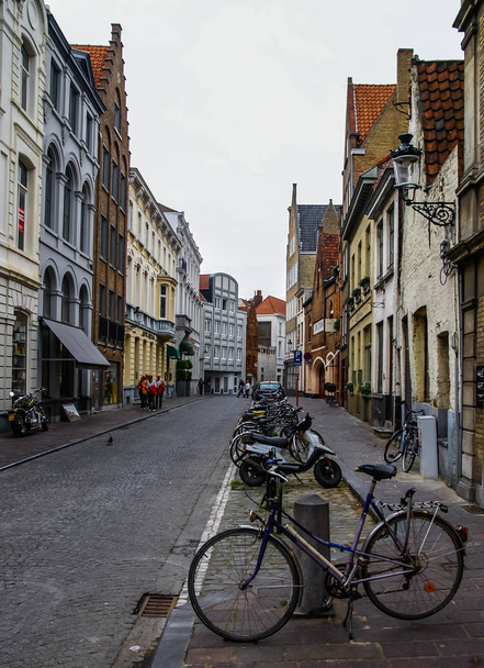 Міський пейзаж в Брюгге в Бельгії - Фото, зображення