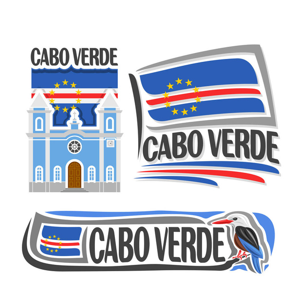 A vektor logója Cabo Verde - Vektor, kép