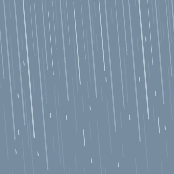 Regen druppels patroon vector - Vector, afbeelding