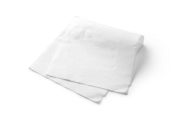 White paper napkin - Fotó, kép