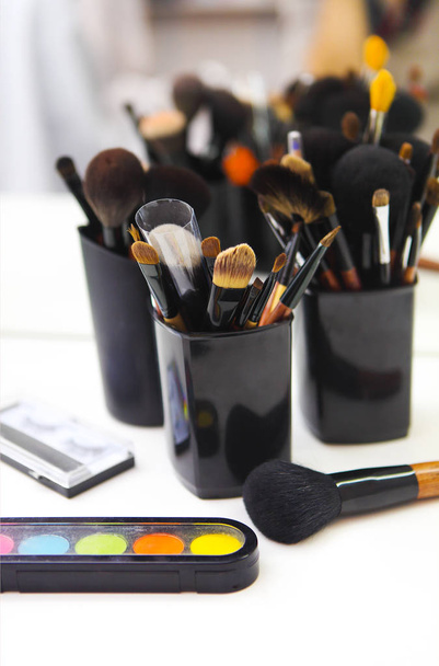 Set di pennelli cosmetici professionali
 - Foto, immagini