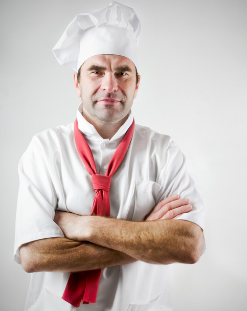 Smiling chef - Fotoğraf, Görsel
