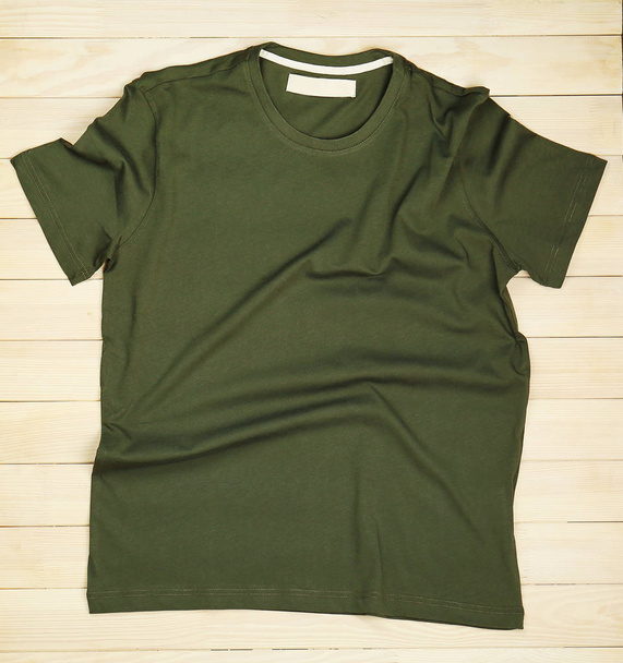 Blank color t-shirt - Foto, imagen