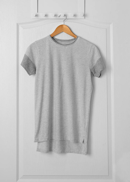 Blank color t-shirt - Photo, image