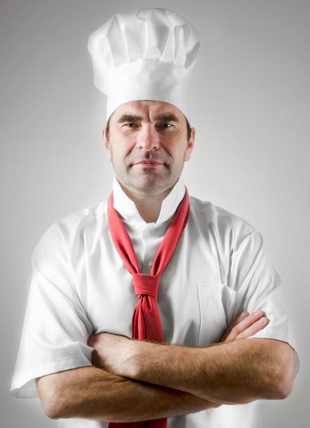 Smiling chef - Foto, Imagen