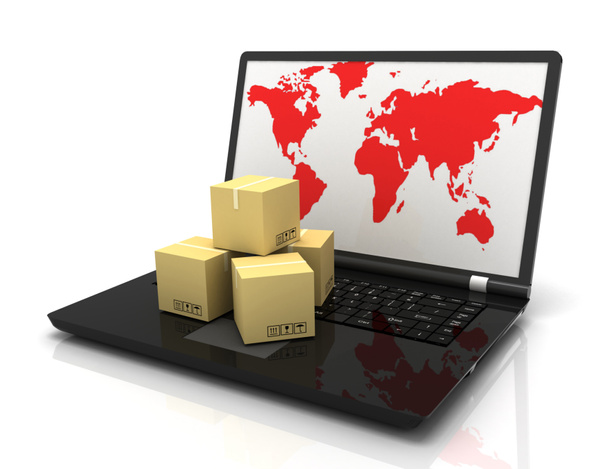 Технология бизнес-концепция, доставка: картонные коробки
 - Фото, изображение