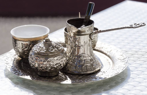 Bosnische koffie traditionele - Foto, afbeelding