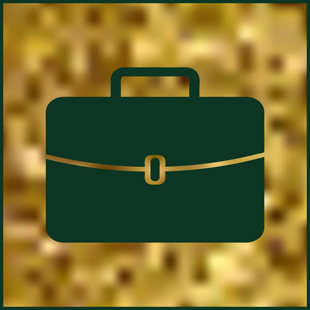 Poggyász ikon Jpg, poggyász ikon kép, - Vektor, kép