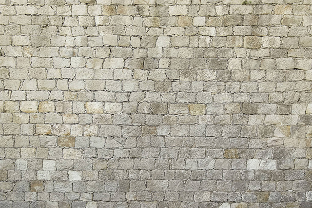 Old grey stone wall background texture - Foto, imagen