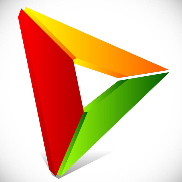 Play button / generic arrow - Vector, imagen