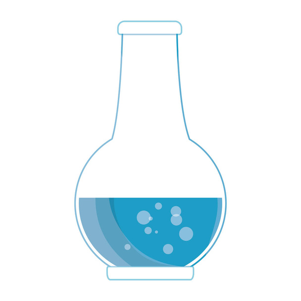 tube test glass isolated icon - Vector, Image
