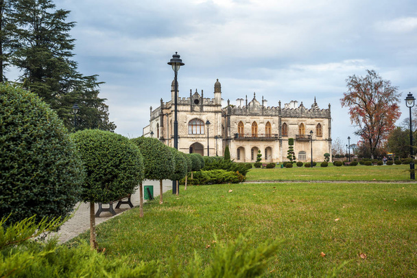 Dadiani Palace located inside a park in Zugdidi, Georgia - Photo, Image