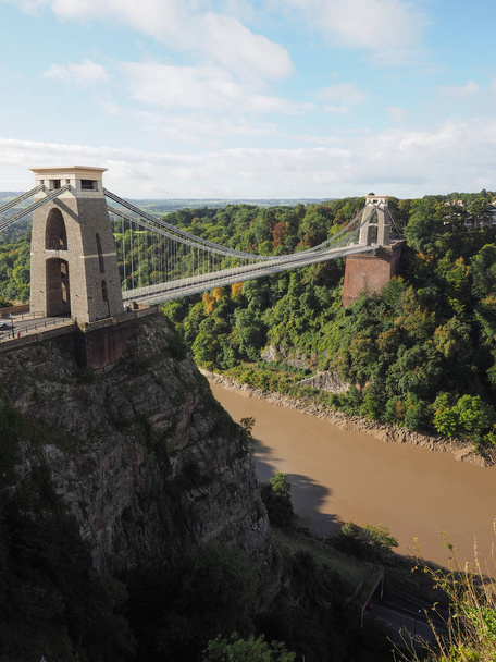 Ponte da suspensão de Clifton em Bristol - Foto, Imagem