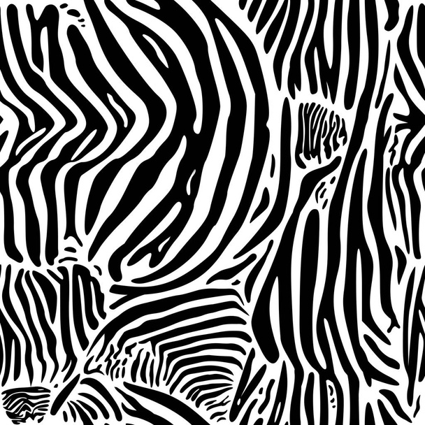 Zebra print pattern. - Вектор,изображение