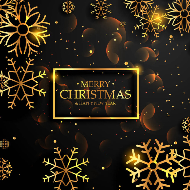 beautiful premium luxury style merry christmas background with g - Vecteur, image