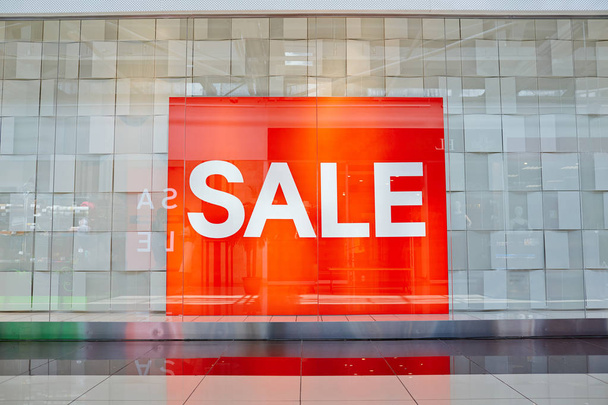 Poster of season sale in shopping center - Photo, Image