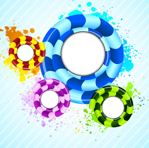 Background with circles - Vector, Image